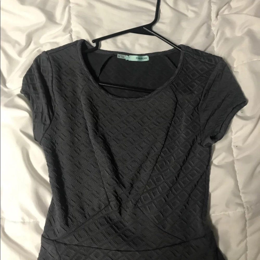 Gray dress